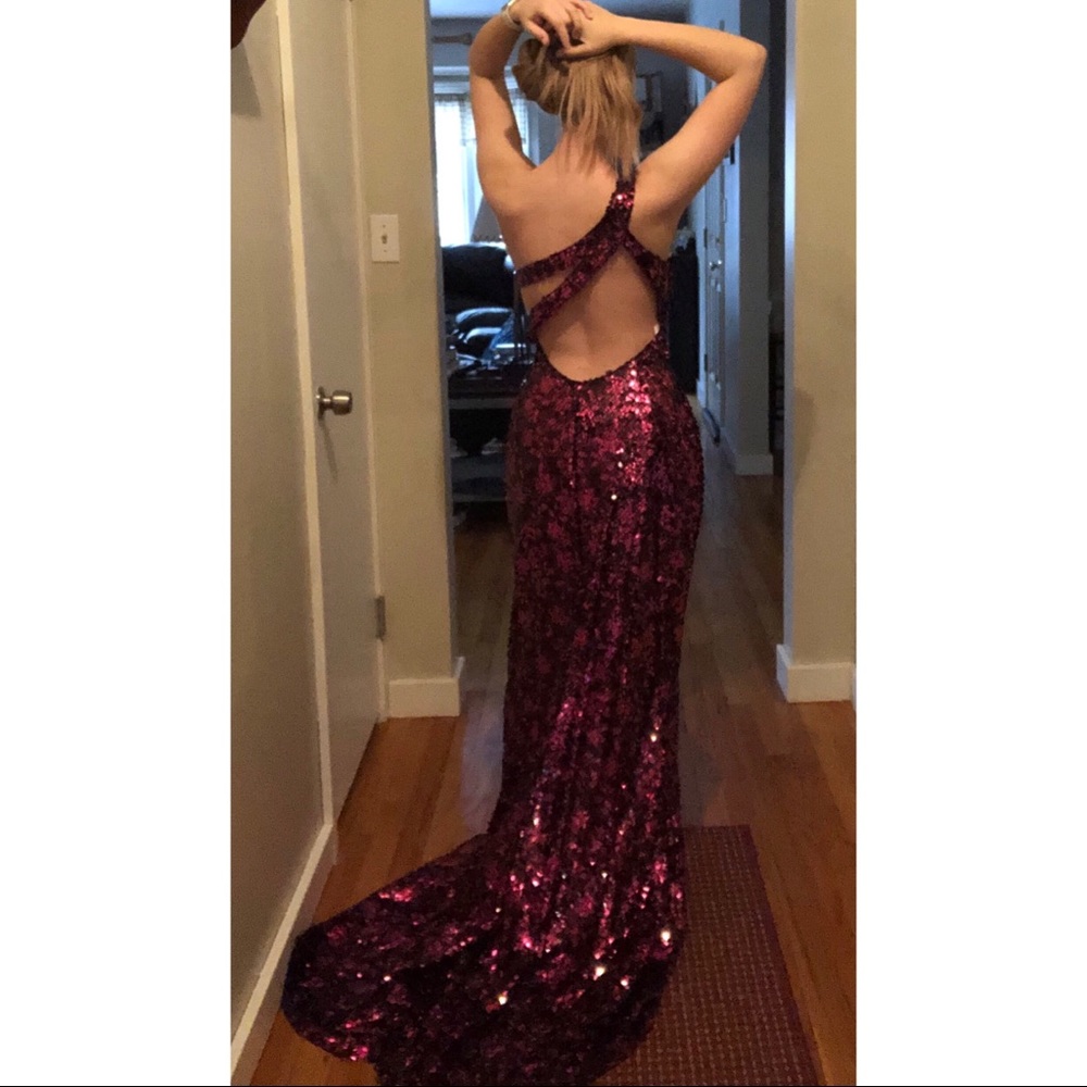 Clarisse Prom Dress w/ Train
